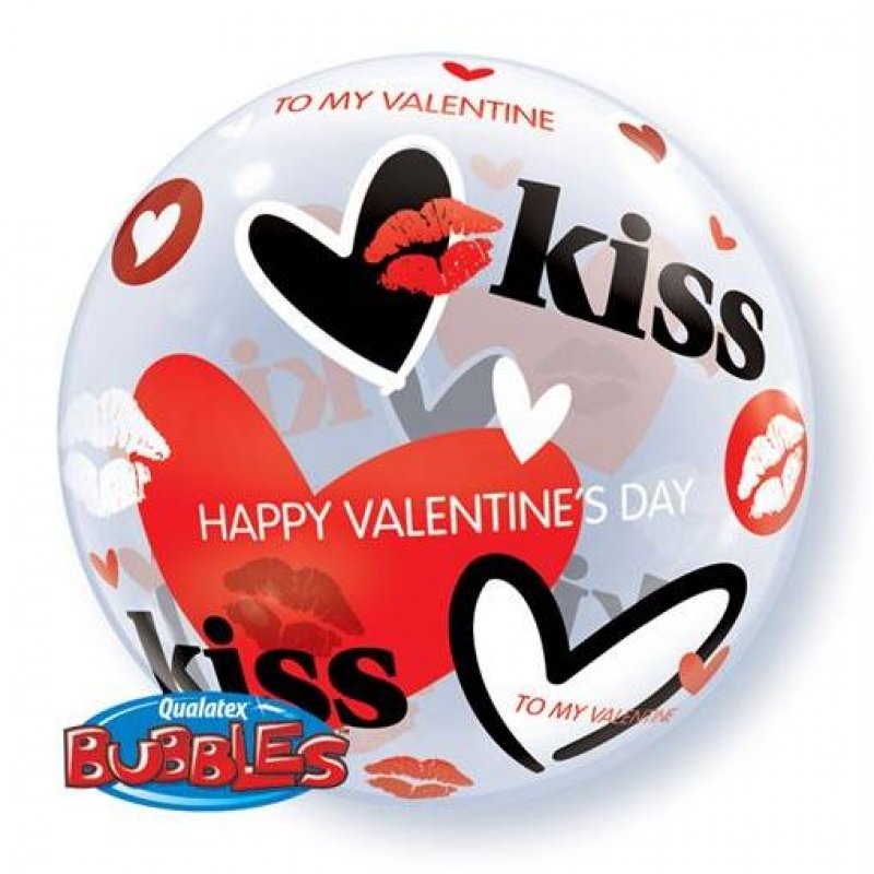 Bubblaballong ”Happy valentine`s day” - Bild 2