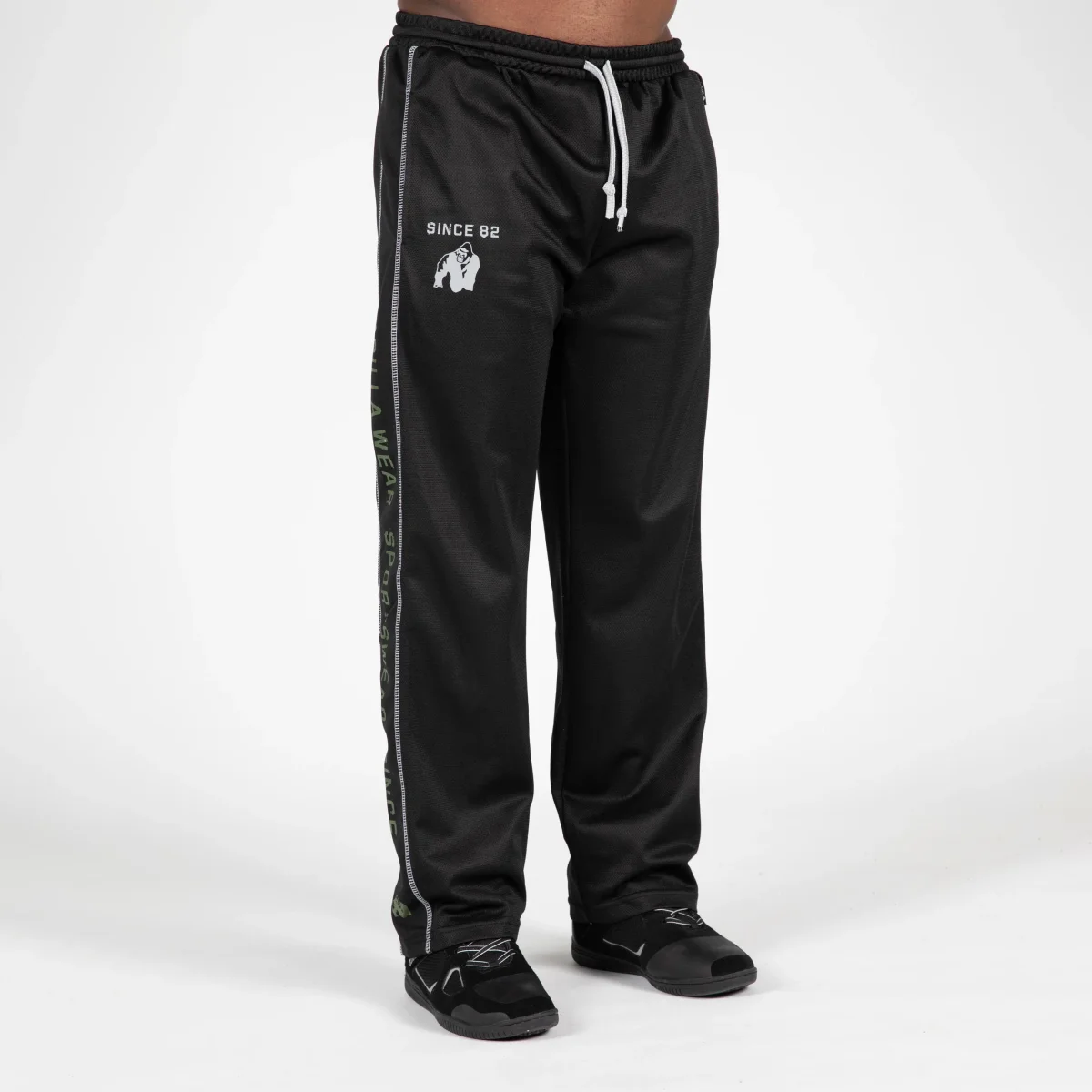 Gorilla Wear Functional Mesh Pants, black/green - Bild 2