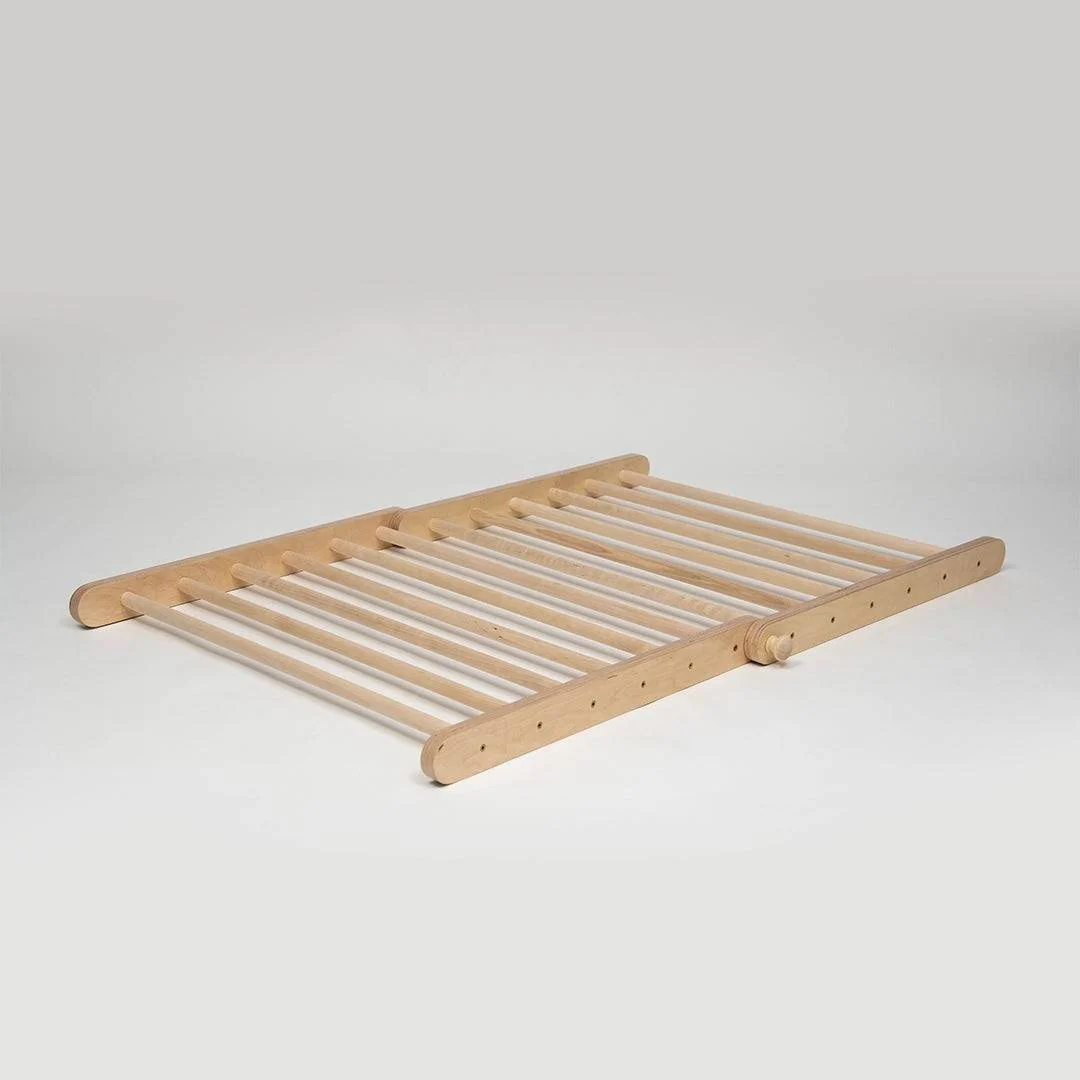 Montessori Triangulär Klätterställning i Trä - 2 Delar & Rutschkana - Bild 6