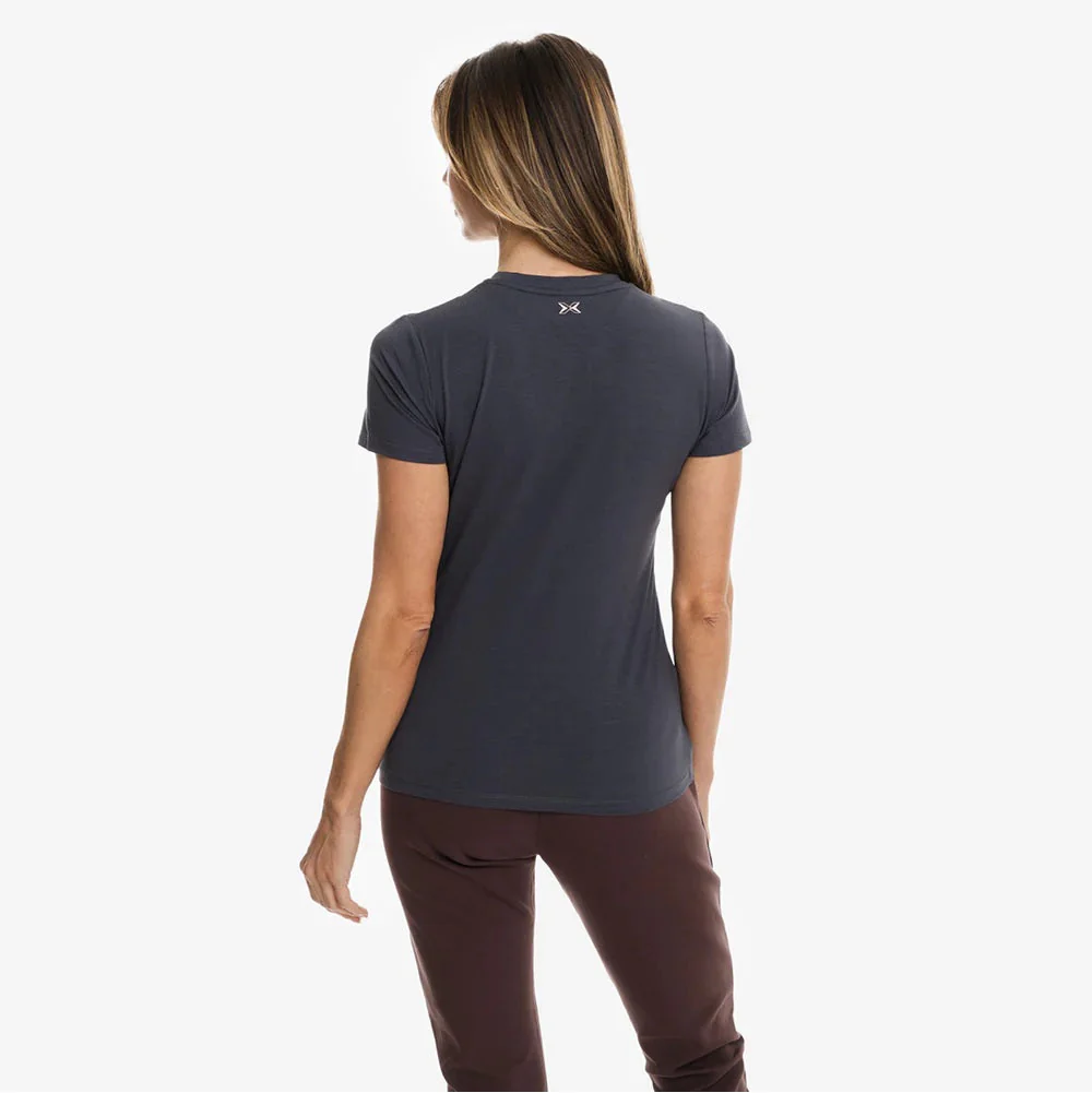 Picsil Short manga women sport t -shirt Grå - Bild 4