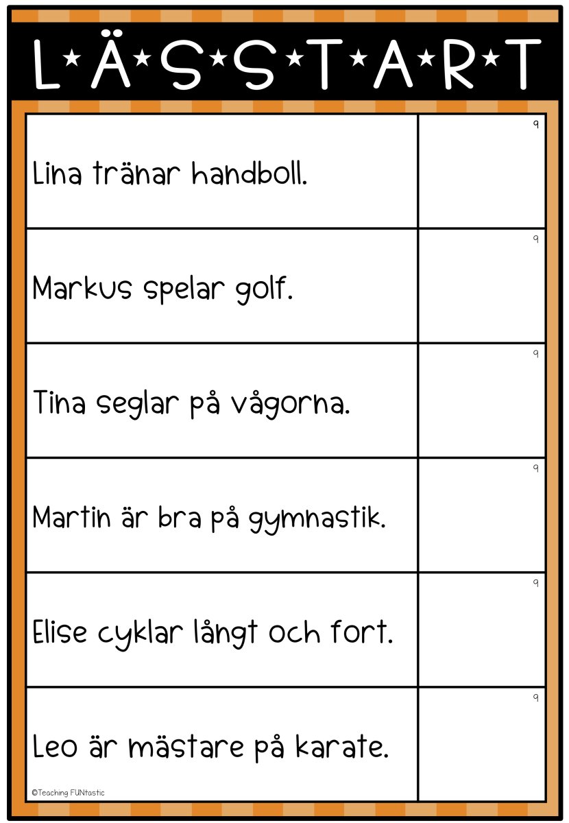 LÄSSTART MENINGAR - Bild 4