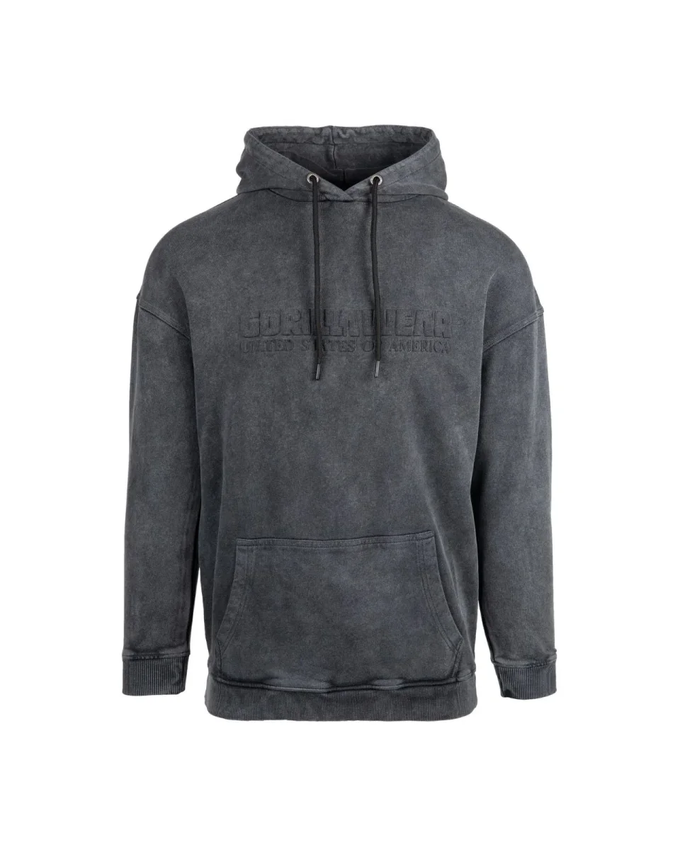 Gorilla Wear Crowley Oversized Women's Hoodie, washed grey