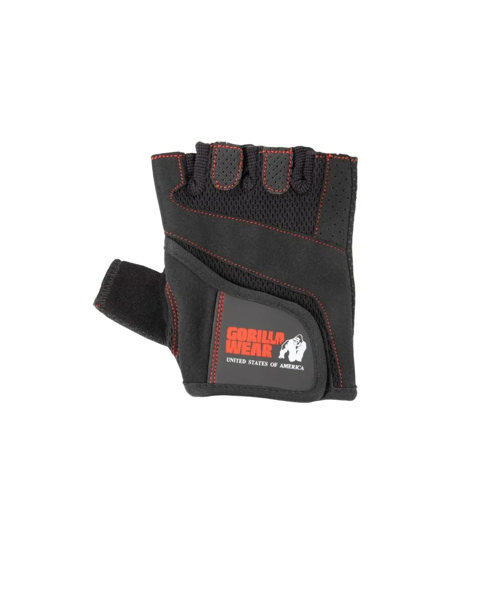 Gorilla Wear Women's Fitness Gloves, black/red - Bild 2