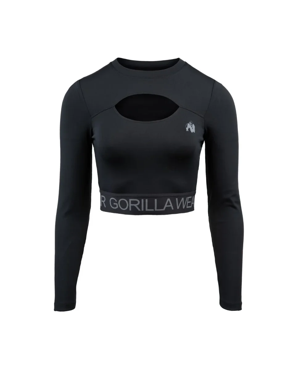Gorilla Wear Osseo Long Sleeve Black - Bild 2