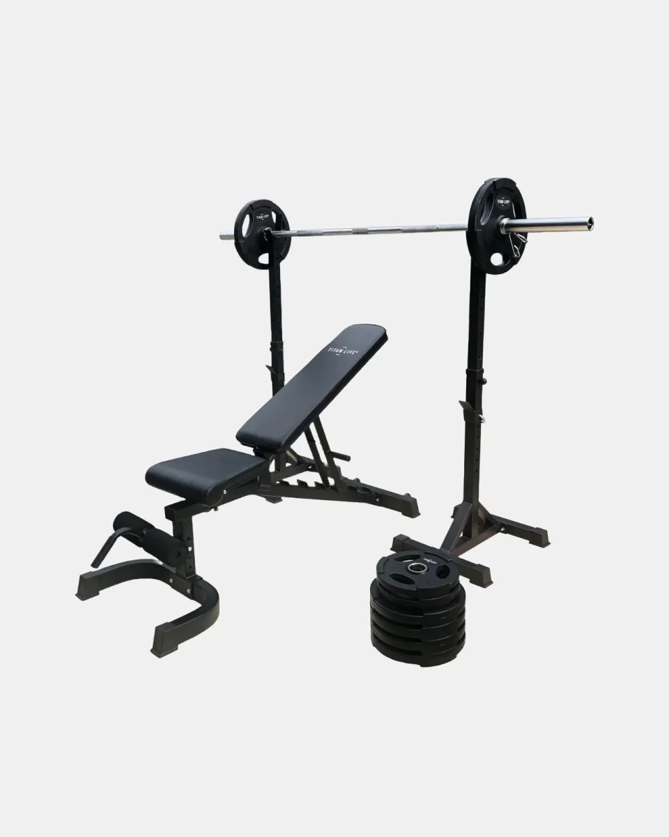 TITAN LIFE Weight Set 100 kg Garage Gym - Bild 2