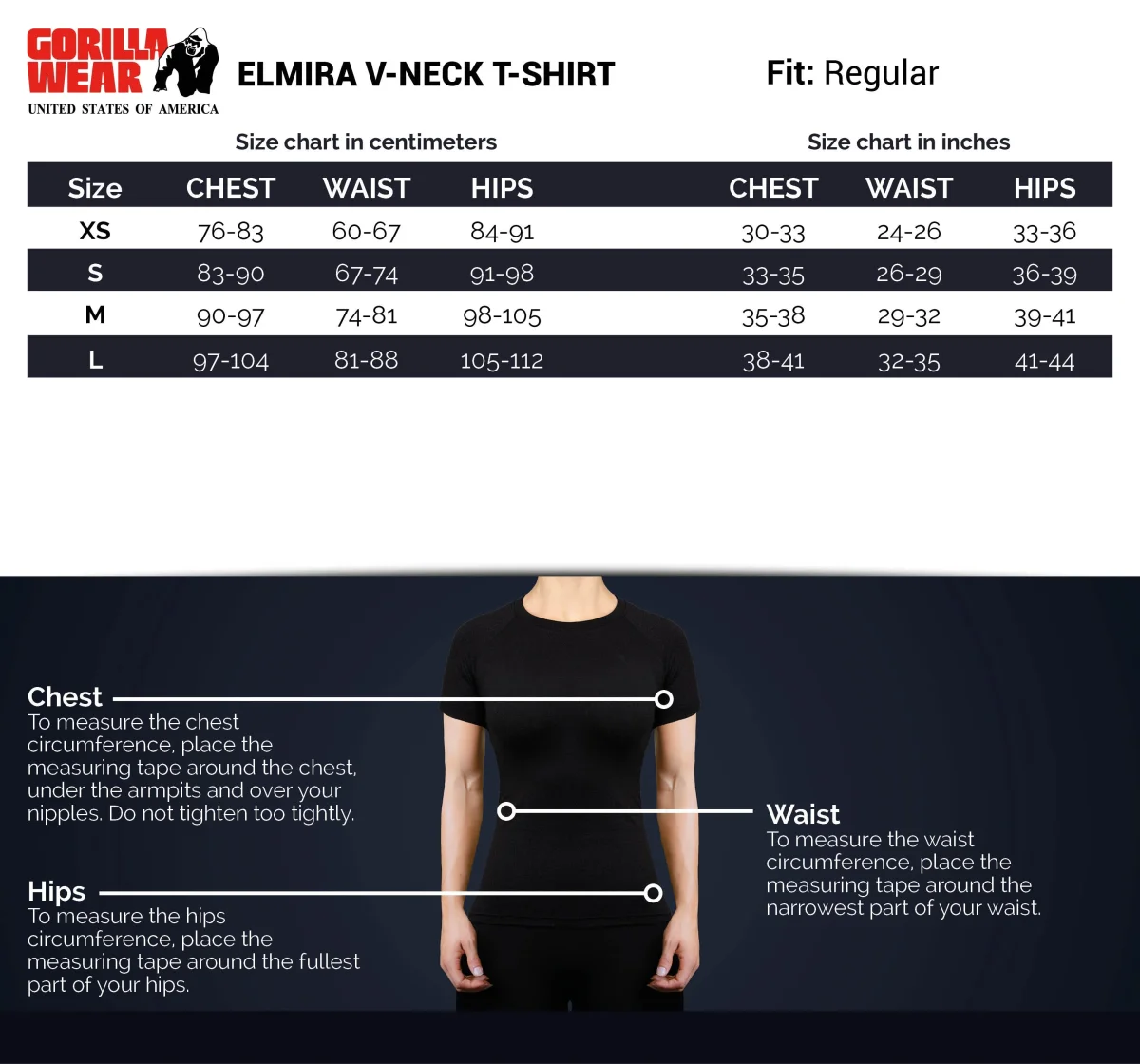 Gorilla Wear Elmira V-Neck T-Shirt, grey melange - Bild 6