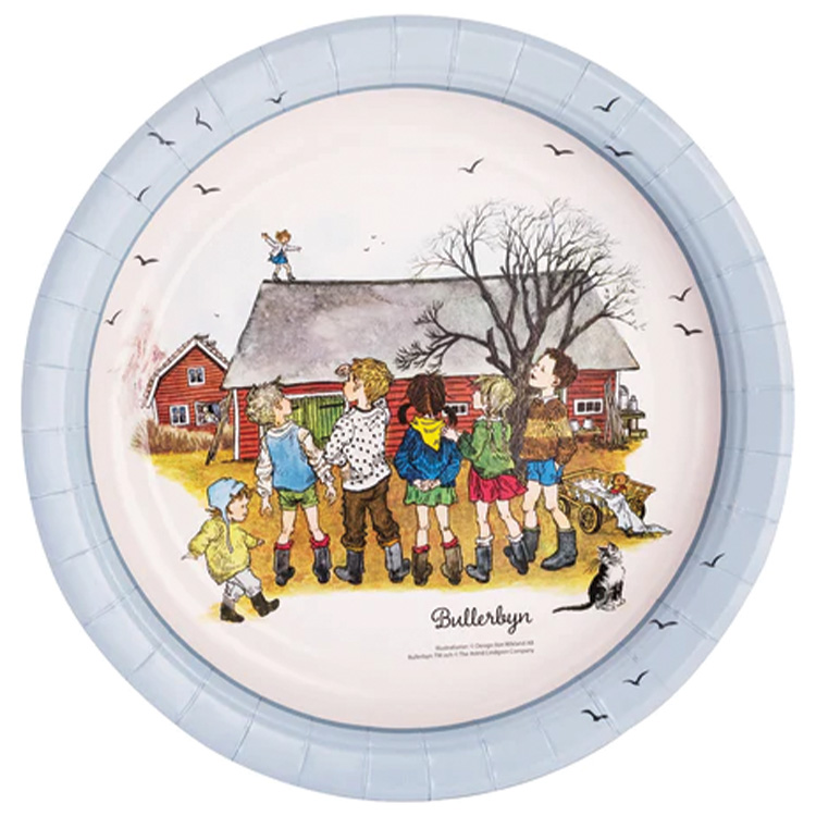 Bullerbyn Papperstallrik 8-pack - Bild 2