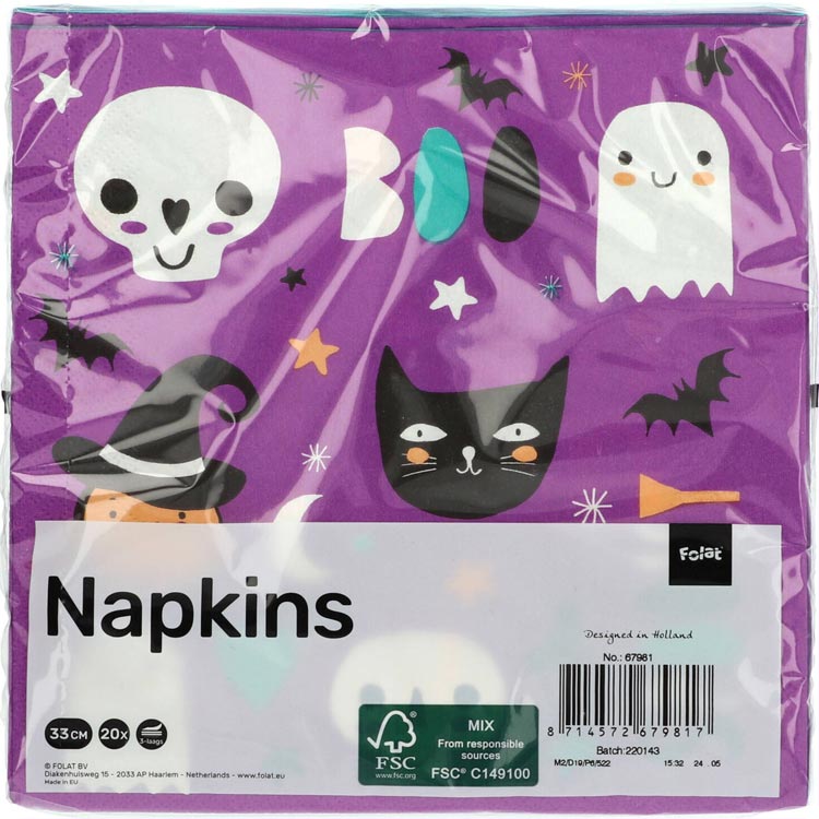 Happy Halloween Servetter 20-pack - Bild 3