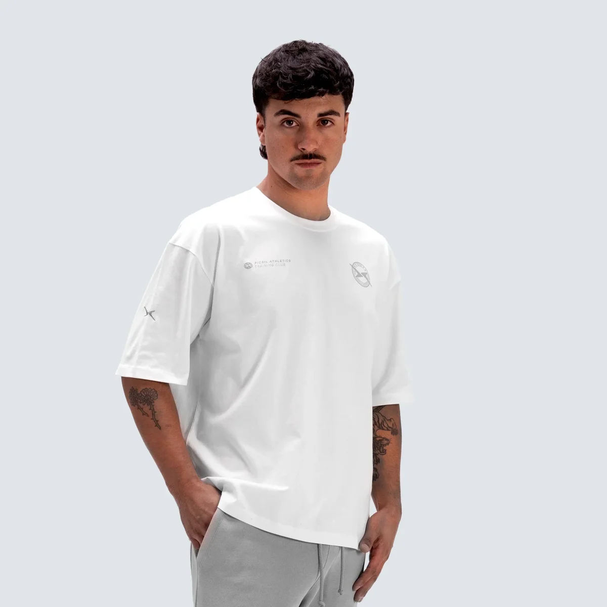 Picsil Oversize T-Shirt Men's Lifestyle White