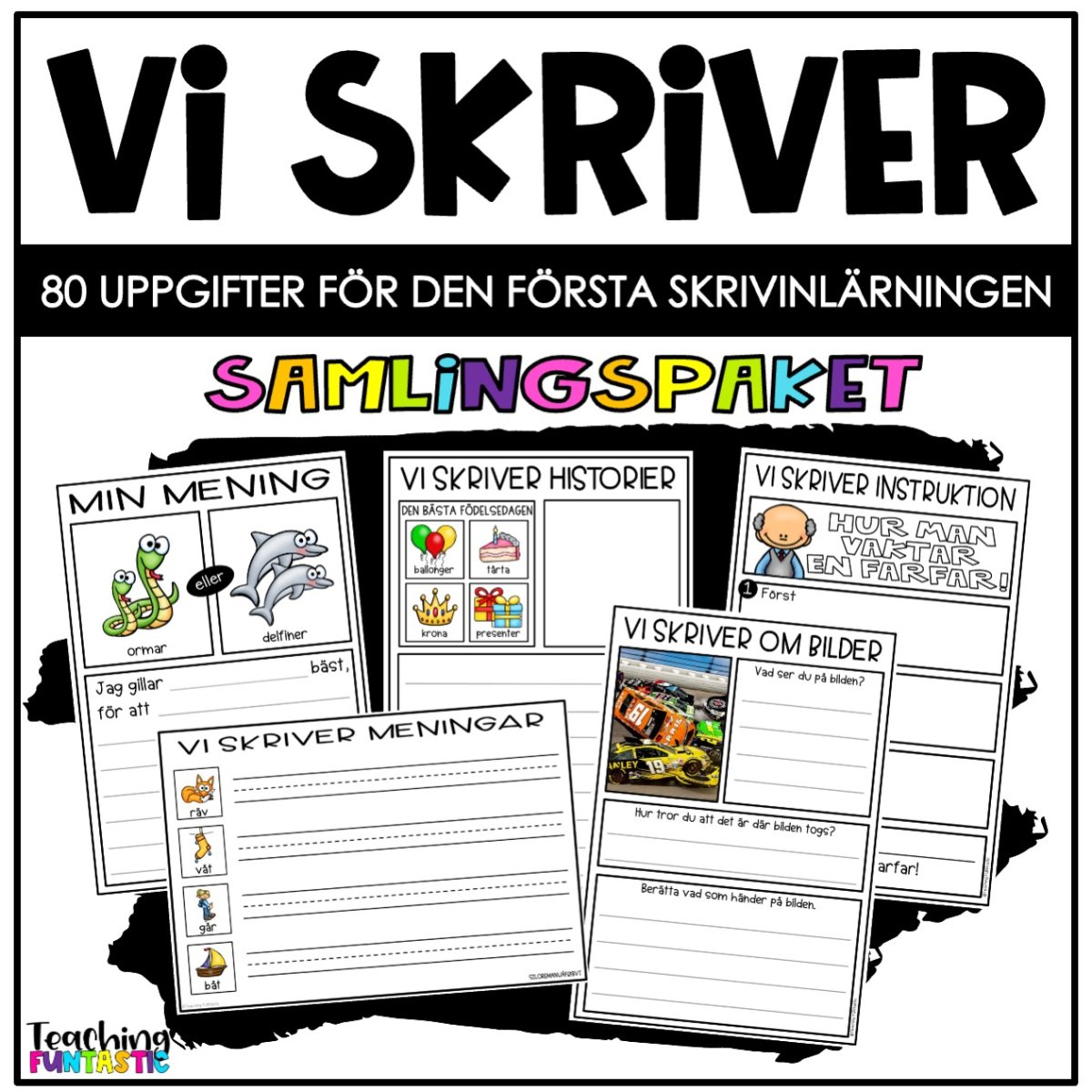 Samlingspaket Vi skriver skrivuppgifter - Bild 2